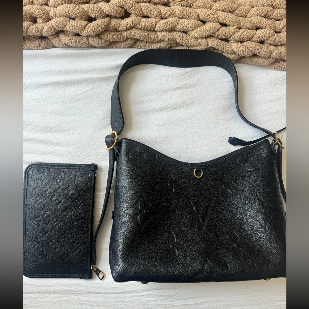 louis vuitton monogram giant shoulder bag. COMES WITH BOX